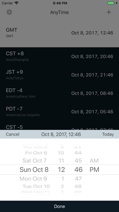 AnyTime - Timezone Calculator screenshot 2