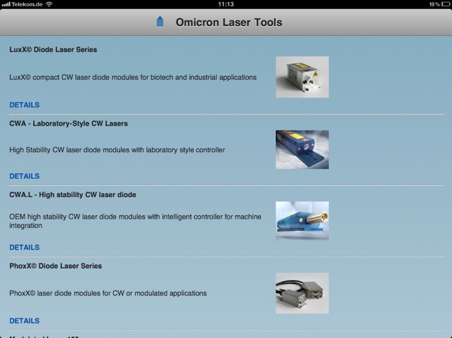 Omicron Laser Tools for iPad(圖4)-速報App