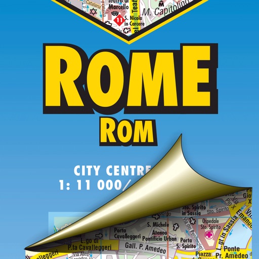 Rome. City map