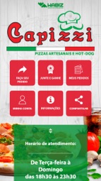 Capizzi Pizzas e Hot-Dog Captura de tela 1