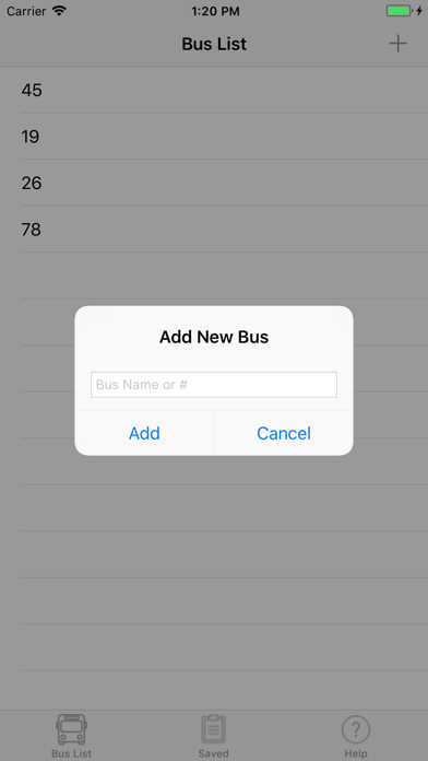 How to cancel & delete Bus Logger from iphone & ipad 1