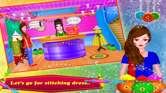 印度人 洒红节 节