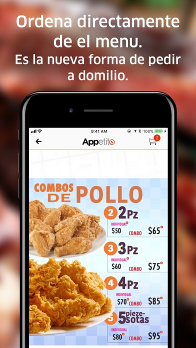 Appetito: Servicio a Domicilio screenshot 4