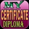 Create your own beautiful and Professional Diploma, Certificate or Transcript with advance features to impress friends