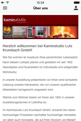Kaminstudio Lutz Krumbach GmbH screenshot 2