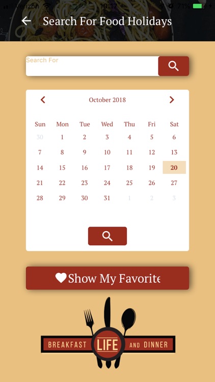 National Food Holidays screenshot-3