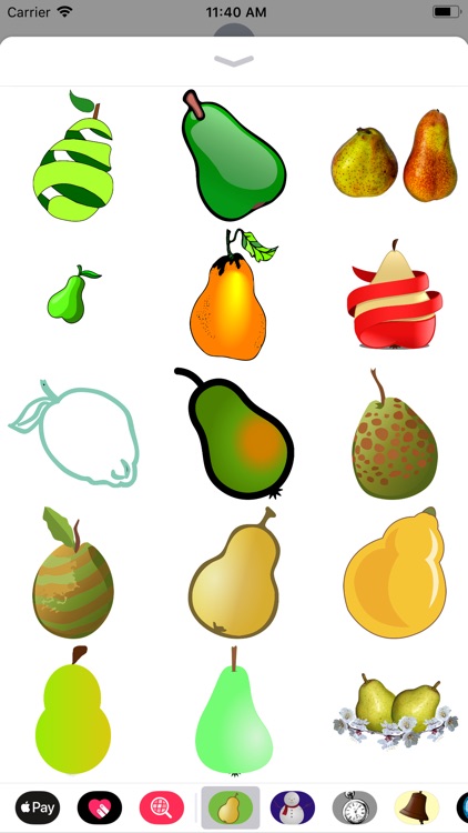 Pear Stickers