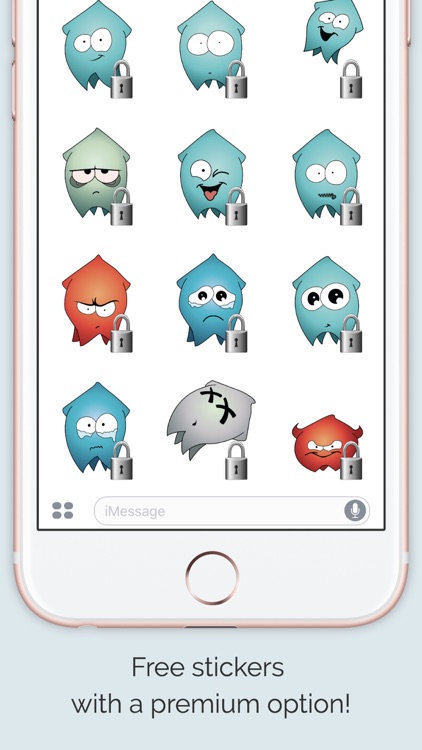 Squidgy Emoji Sticker Pack