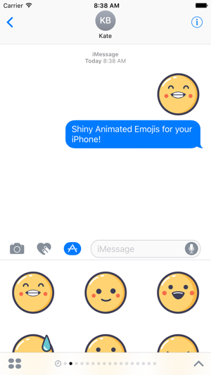 Super Shiny Emojis Animated(圖1)-速報App