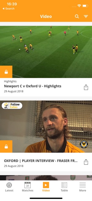 Newport County Official App(圖3)-速報App