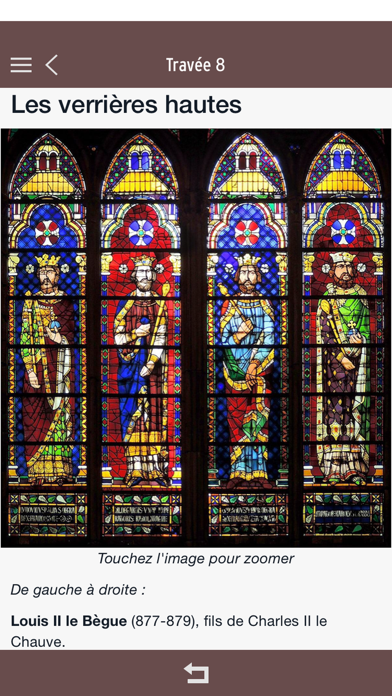 Vitraux basilique Saint-Denis screenshot 4