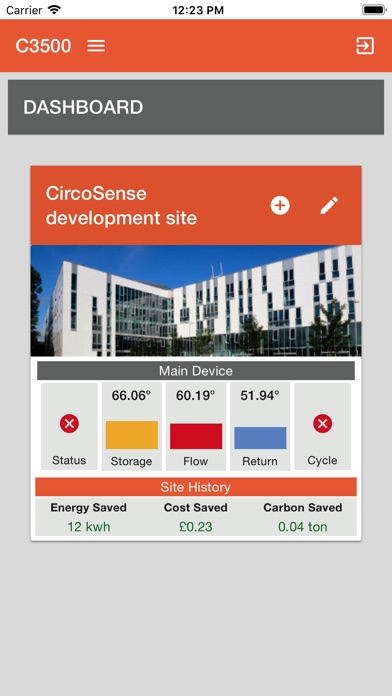 CircoSense screenshot 2