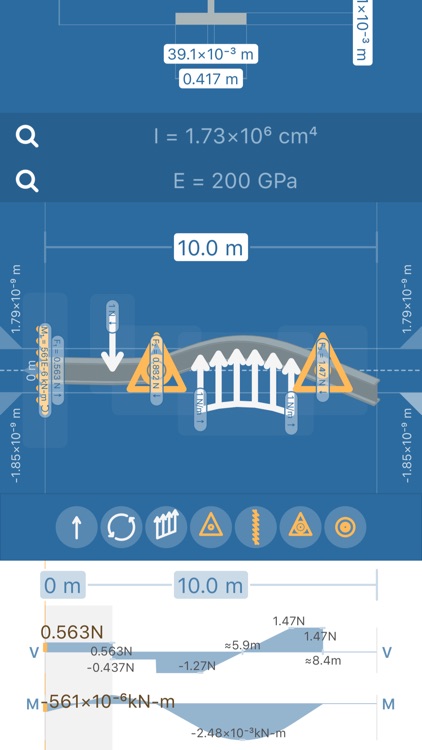 Beam Deflection Calculator screenshot-0