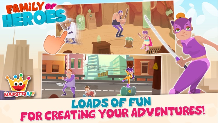 Family of Heroes for Kids screenshot-4