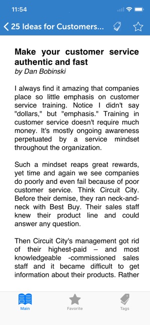 MBA Series: Customer Service