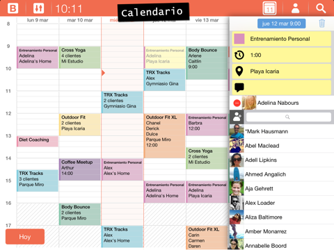 Bobclass Appointment Calendar screenshot 2