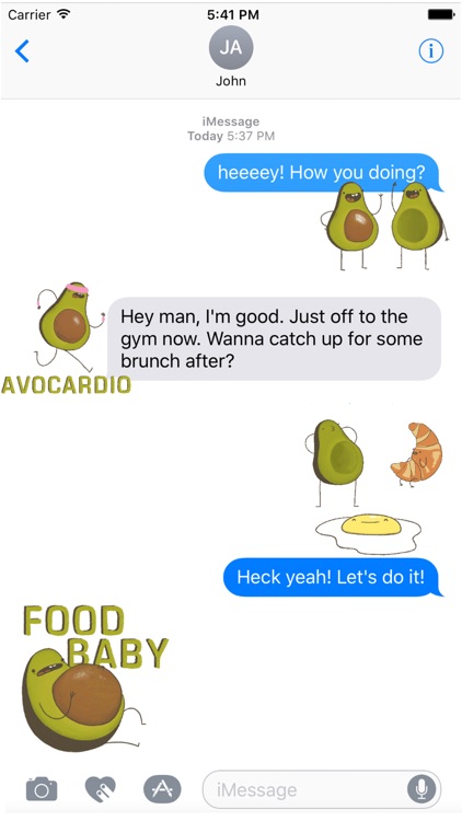 Avocado Stickers screenshot-3