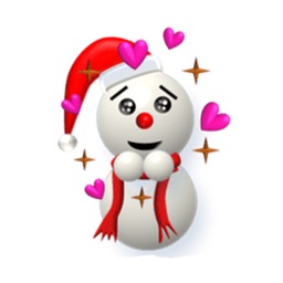 SnowmanMoji Snowman Sticker