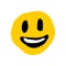 Hand drawn emoji - funny smile
