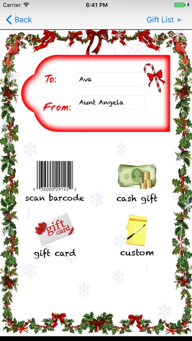 Gift List Tracker screenshot 3