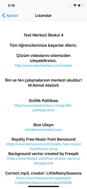 Test Merkezi İlkokul 4.Sınıf(圖6)-速報App