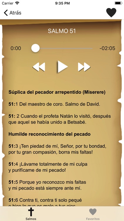 Biblia: Salmos con Audio