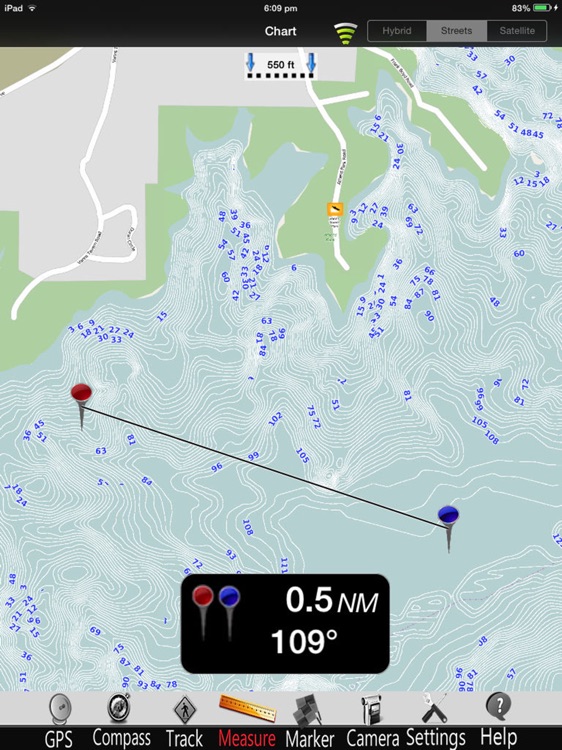 Lake Sidney Lanier Charts Pro screenshot-3
