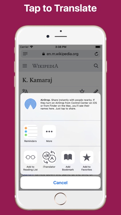 Website Translator for Safari