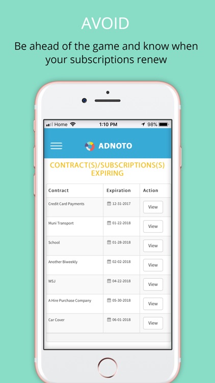 Adnoto Expense Manager screenshot-3