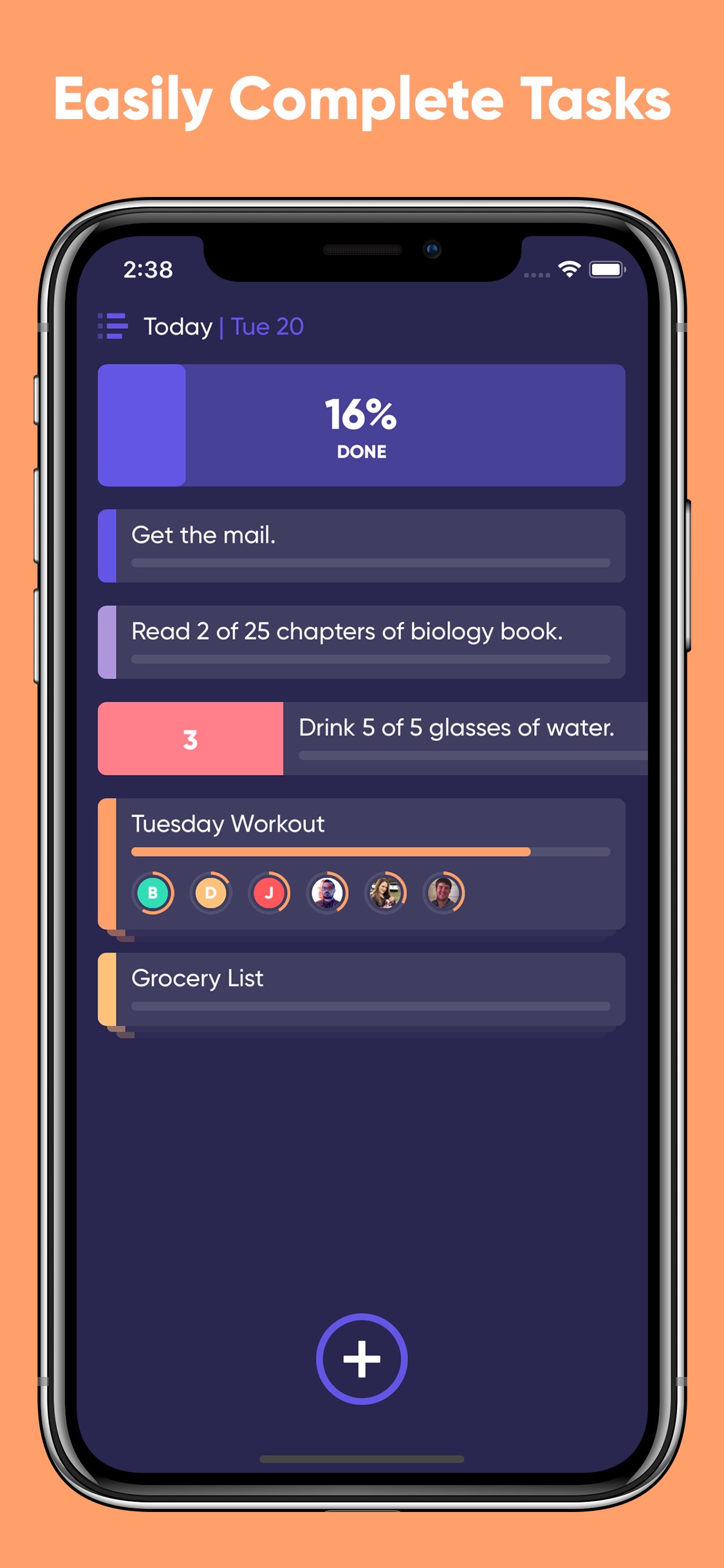 Screenshot do app Taskful: The Smart To-Do List