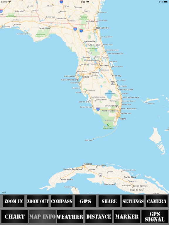 Navigation Charts Florida
