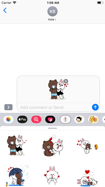 Cute Bunny Sticker