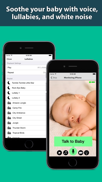 Secure Baby Monitor: Video, Audio, Wifi, Bluetooth
