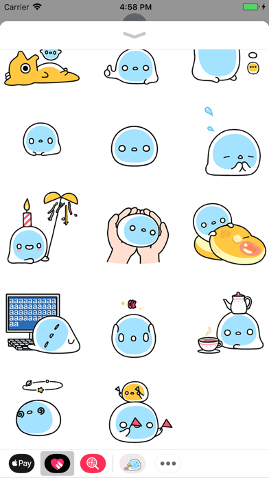Bubble Ghost Animated Stickers screenshot 2