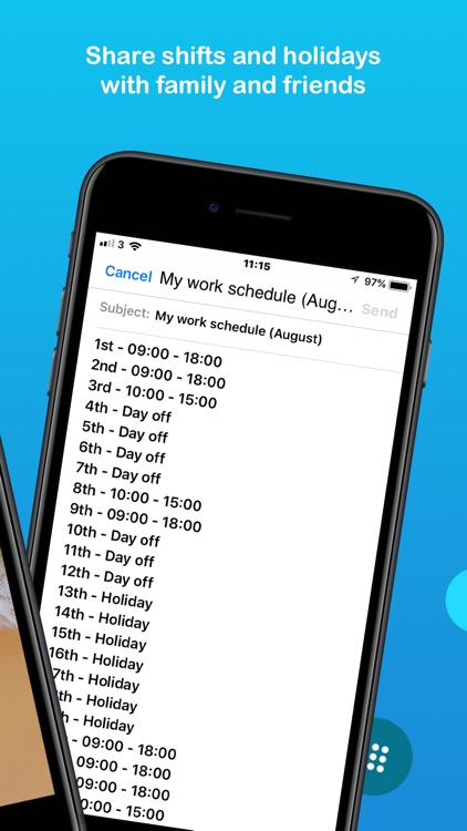 Shifty - Shift Worker Calendar screenshot-6