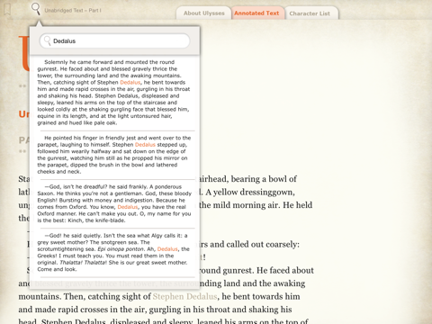 Joyce's Ulysses: A Guide screenshot 4