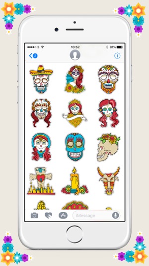 Day of the Dead Sticker Pack(圖2)-速報App