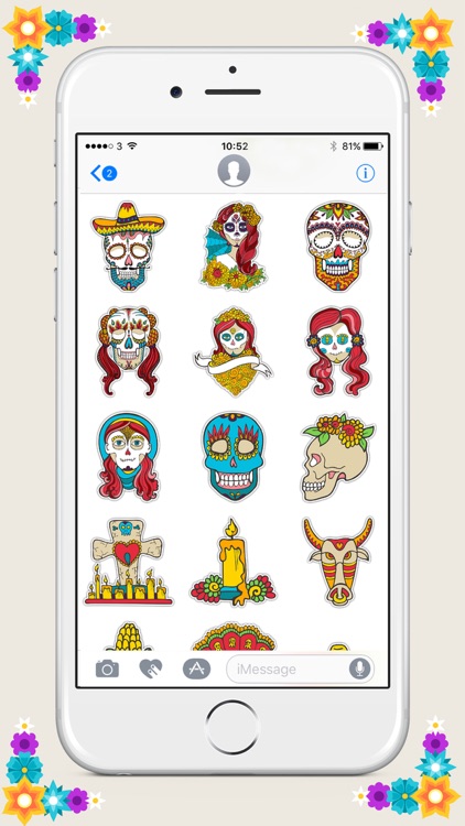 Day of the Dead Sticker Pack