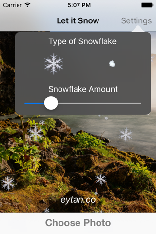Let It Snow! on Your Photos screenshot 3