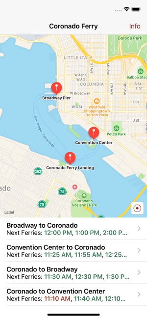 Coronado Ferry(圖1)-速報App