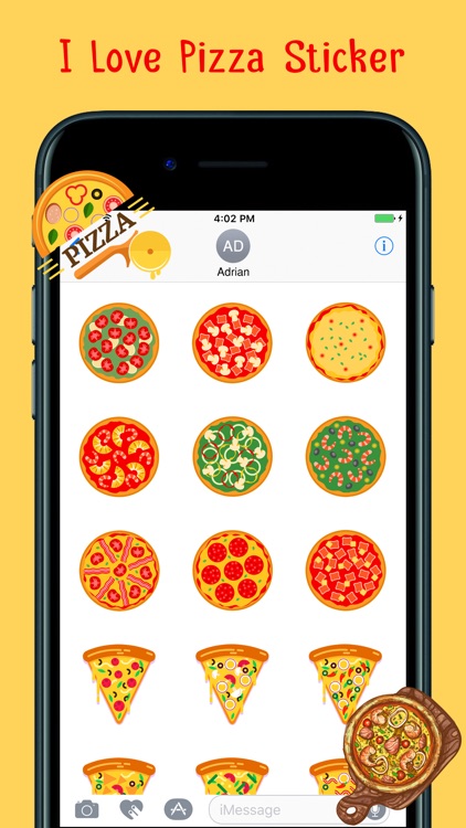 Loving Hot Pizza Stickers