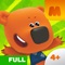 Exciting educational game for kids about charming little bears Bjorn & Bucky and Franny the Fox now come straight to your device