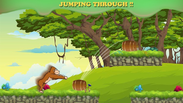 Gorilla Run 2 Jungle Game