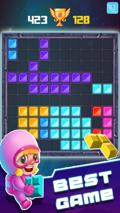 How to cancel & delete TETRO GEMS! Blocks Puzzle from iphone & ipad 3