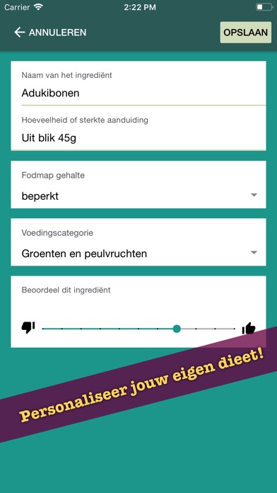 FodMap NL screenshot 4