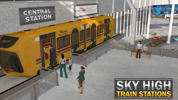 Elevated Train Simulator 3D screenshot-4