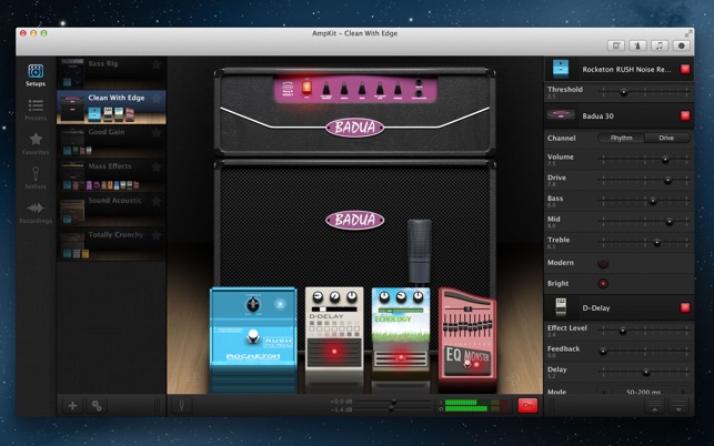 AmpKit - guitar amp & effects