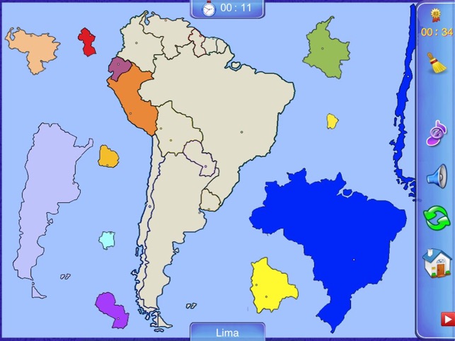 South America Puzzle Map(圖1)-速報App