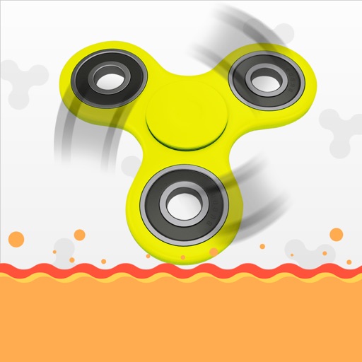 Fidget Spinner - How Fast Can You Swipe? iOS App