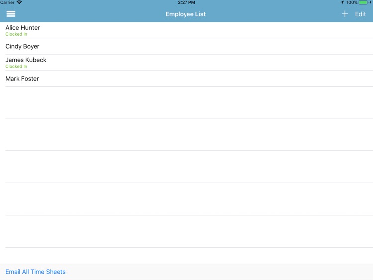 ezClocker Kiosk Time Tracking